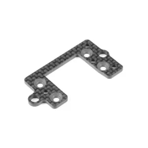 TEAM XRAY XB8E CARBON CENTER DIFF MOUNTING PLATE FOR CABLE HOLDER