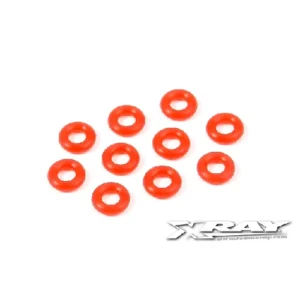 XRAY XB8 SILICONE O-RING 3.4X2 10PCS
