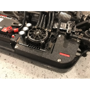 MACH-1 RACING // XB8E '21 / '22 / '23 RECEIVER BOX AND ESC TRAY