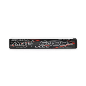 MACH-1 RACING // TITANIUM SERIES 6400MAH ULCG HIV LITHIUM BATTERY