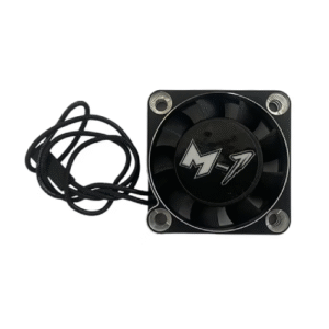 MACH-1 RACING // ALUMINIUM FRAME MOTOR // 30MM COOLING FAN BLACK SILVER