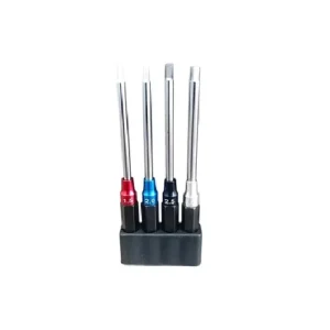 Power driver hex tips 1.5 / 2.0 / 2.5 / 3.0 with colour collar