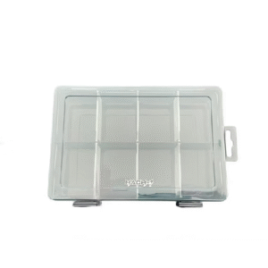 MACH-1 8 GRID PLASTIC STORAGE BOX 198MM x 135MM x 48MM