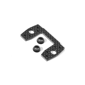 TEAM XRAY XB8 / XT8 GRAPHITE CENTER DIFF MOUNT